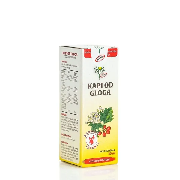 Biljne kapi INSTITUT JOSIF PANCIC-IJP IJP kapi od gloga 30ml