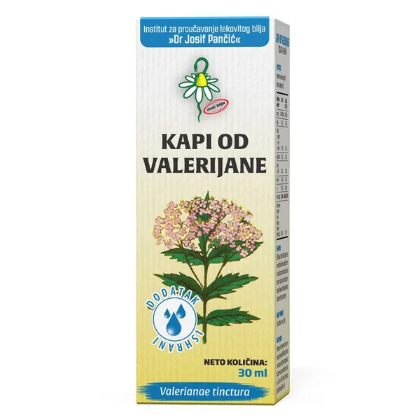 Biljne kapi INSTITUT JOSIF PANCIC-IJP Kapi od valerijane 30ml