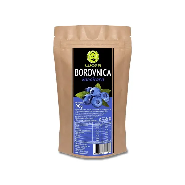 Borovnica kandirana LUČAR 90g