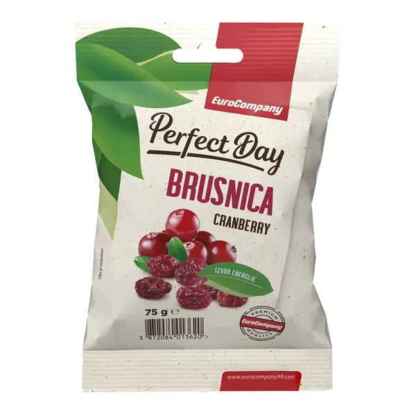 Brusnica EUROCOMPANY kandirana 75g