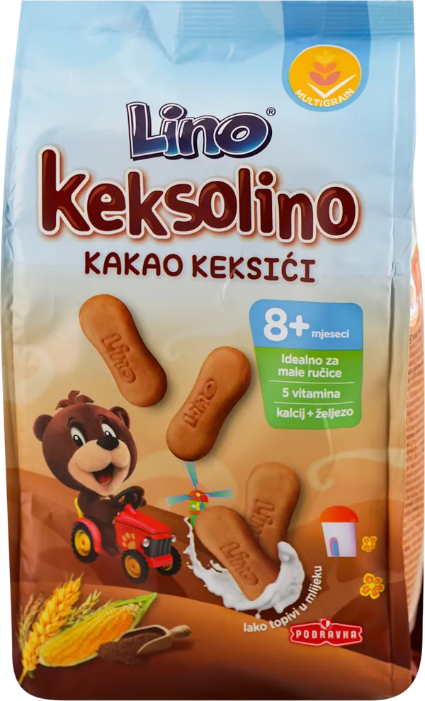 Dečija hrana PODRAVKA Keksolino kakao 140g