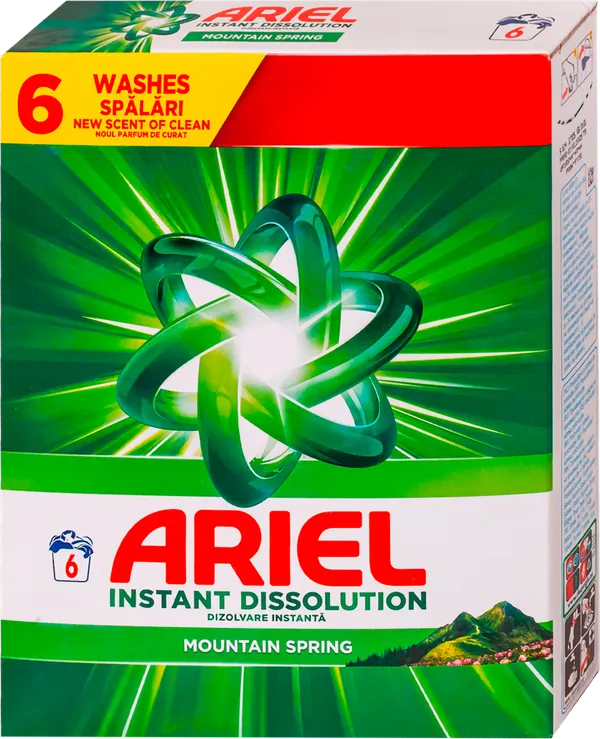 Deterdžent za pranje veša ARIEL instant dissolution mountain spring 390 g