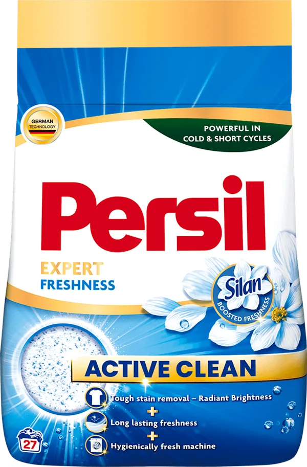 Deterdžent za pranje veša PERSIL expert freshness active clean Silan boosed freshness, 2,025 kg