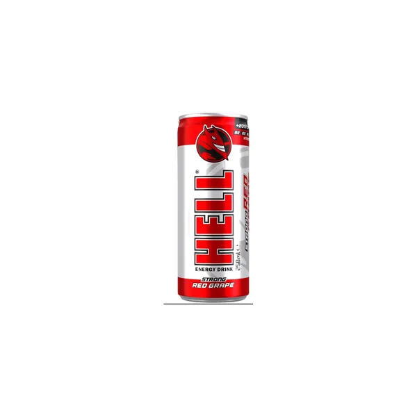 Energetsko piće HELL red grape 0.25l 1/24