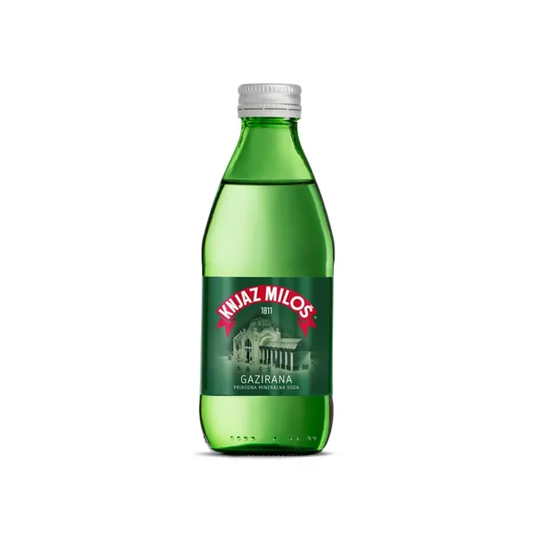 Gazirana voda KNJAZ MILOŠ 0.25l