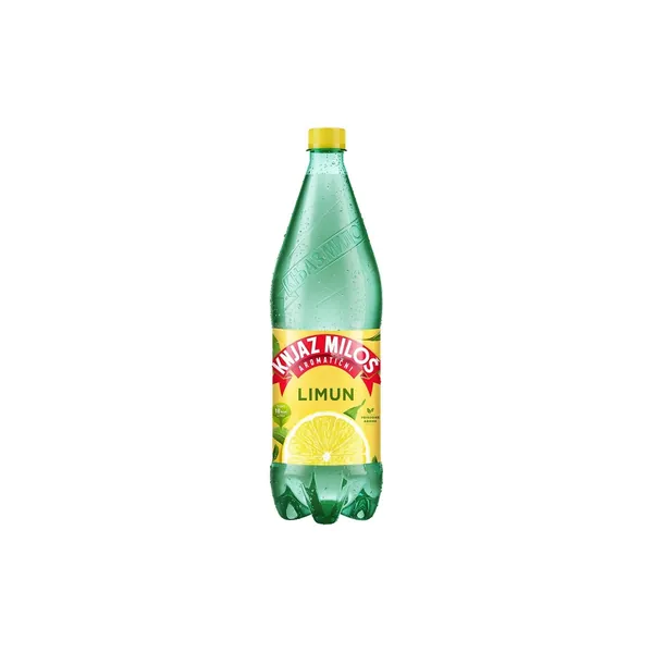 Gazirana voda sa ukusom KNJAZ MILOŠ limun 1.25l