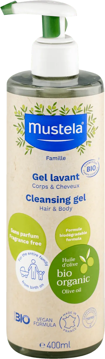 Gel za kupanje MUSTELA Bio organic 400ml