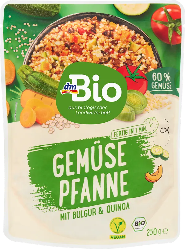 Gotova jela DM BIO gotovo jelo povrće sa bulgurom i kinoom 250g