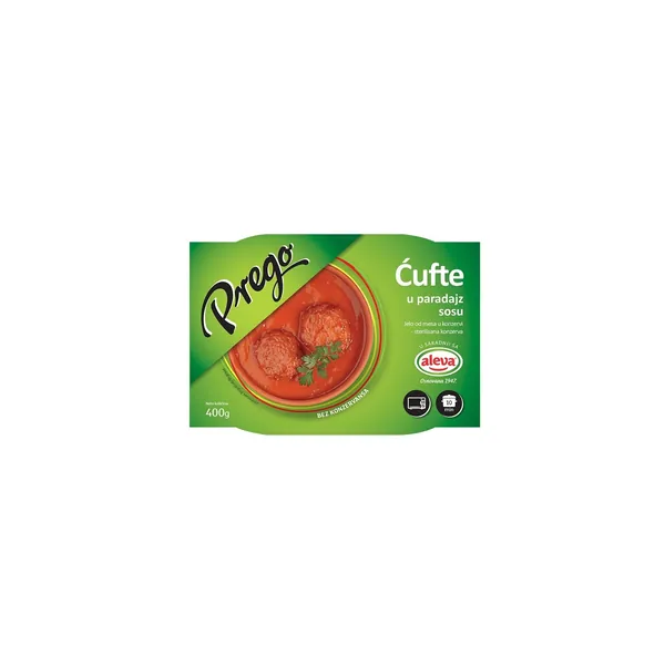 Gotova jela NEOPLANTA Prego ćufte u paradajz sosu 400g
