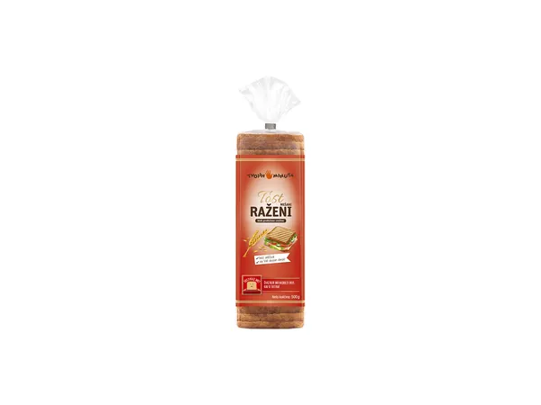 Hleb tost TVOJIH 5 MINUTA raženi 500g