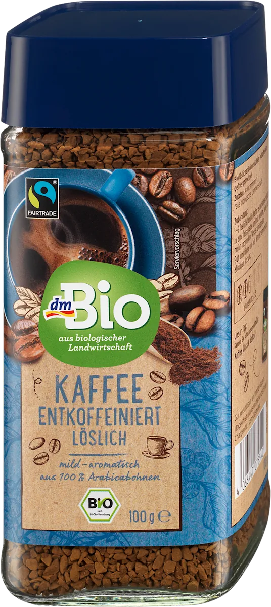 Instant kafa DM BIO bez kofeina 100g