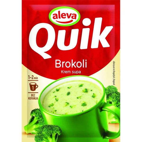 Instant supe QUIK sa brokolijem 17g