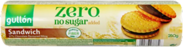 Keks GULLON sa čoko kremom bez šećera 250g