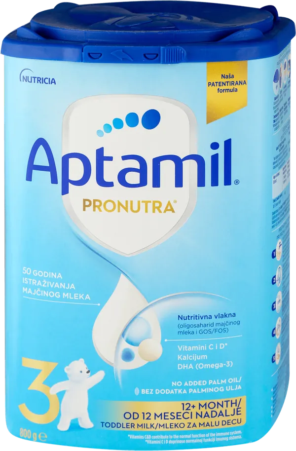 Mleko za bebe APTAMIL 3 800g Pronutra