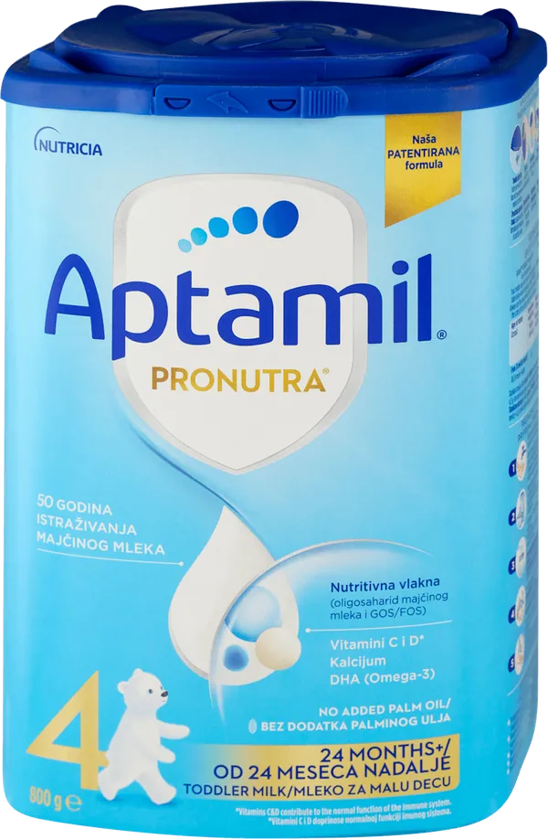 Mleko za bebe APTAMIL 4 800g Pronutra