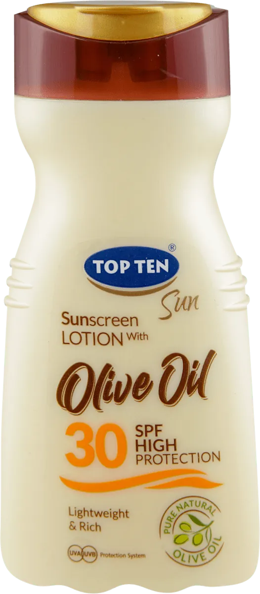 Mleko za sunčanje TOP TEN Olive SPF 30 200ml