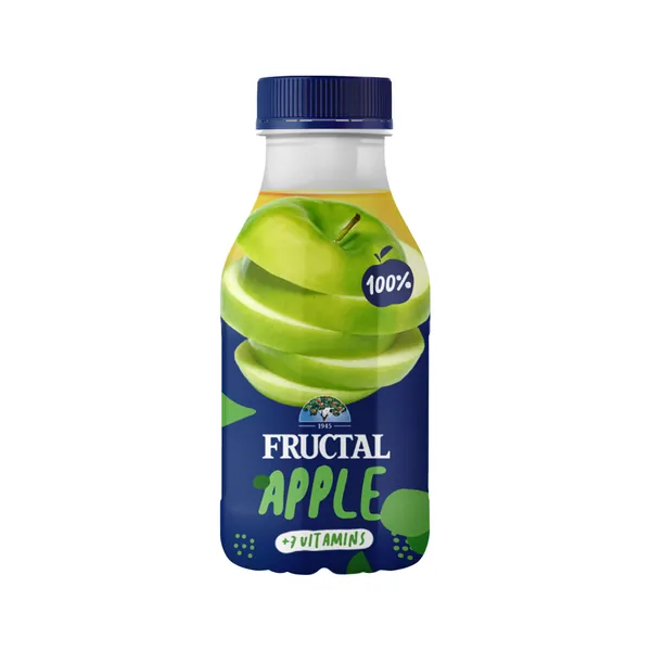 Negazirani sok FRUCTAL jabuka 100% 330ml
