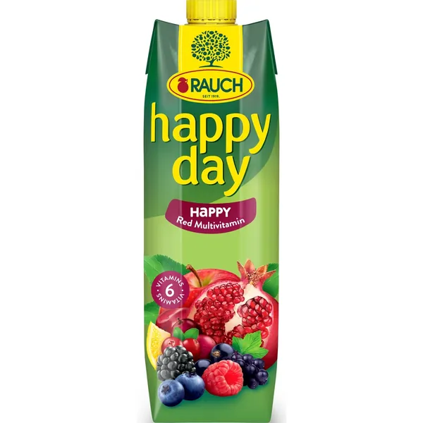 Negazirani sok HAPPY DAY Family red multivitamin 1l