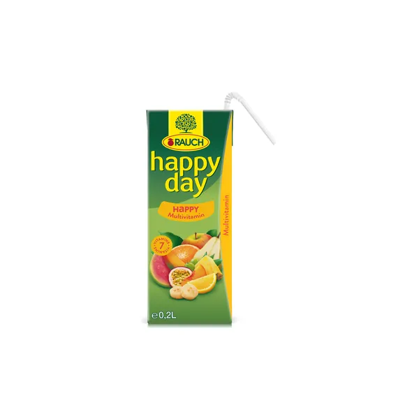 Negazirani sok HAPPY DAY multivitamin 100% 200ml