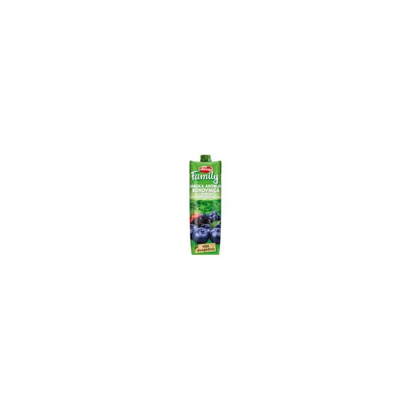 Negazirani sok NECTAR FAMILY borovnica 40% 1l