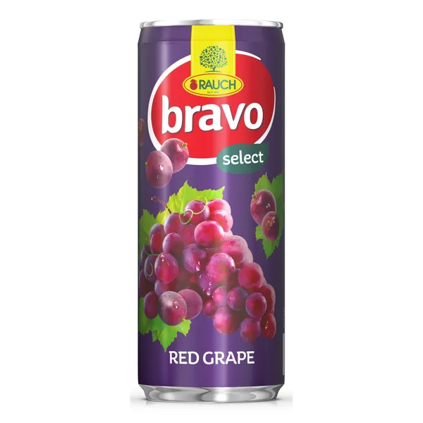 Negazirani sok RAUCH Bravo grožđe 250ml