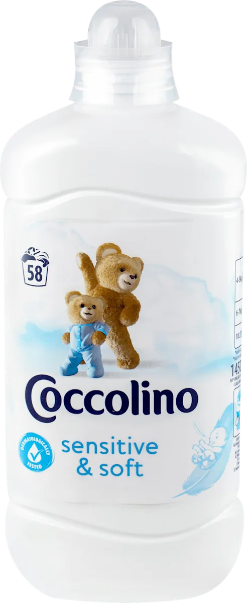 Omekšivač za veš COCCOLINO Sensitive & soft 58 pranja (1,45l)