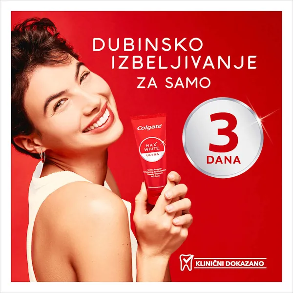 Pasta za zube COLGATE Max white ultra active foam 50ml