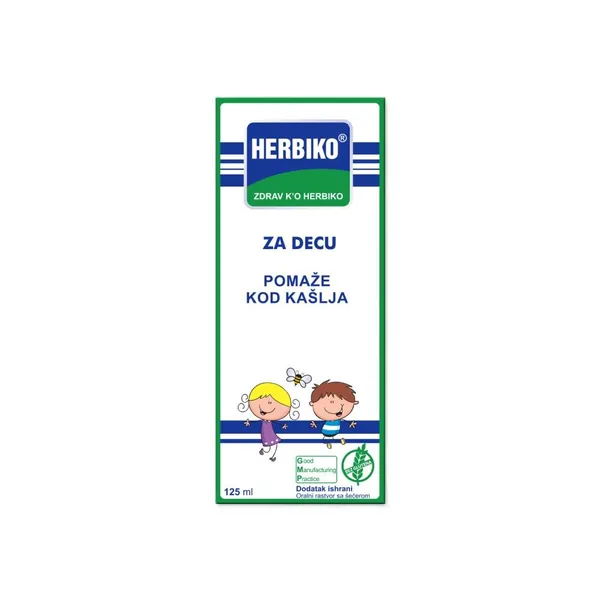 Preparati za decu ABELA Herbiko dečji sirup za kašalj 125 ml