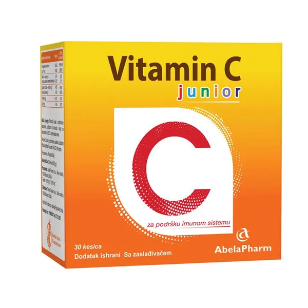 Preparati za decu ABELA Vitamin C junior, 30 kesica