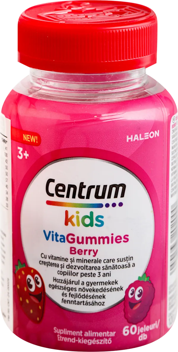 Preparati za decu CENTRUM Kids VitaGummies Berry, 60 bombona