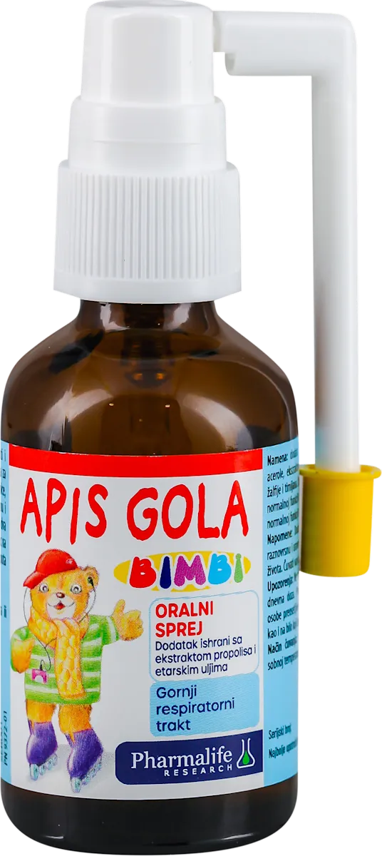 Preparati za decu PHARMALIFE Apis Gola oralni sprej 20ml