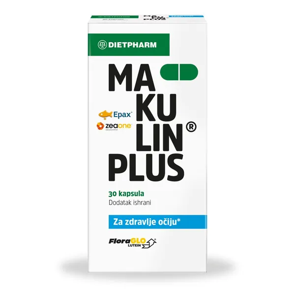 Preparati za oči DIETPHARM MAKULINÂ® Plus, kapsule 30 kapsula