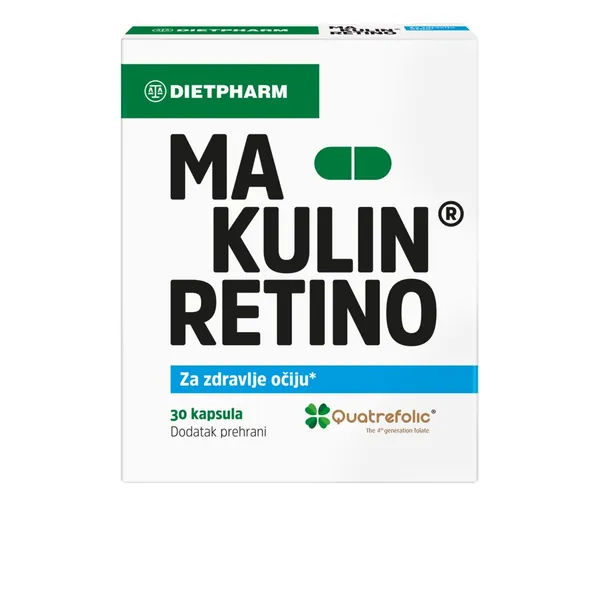 Preparati za oči DIETPHARM MakulinÂ® Retino, 30 kapsula