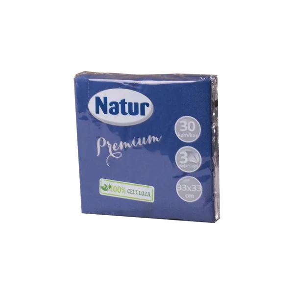 Salvete NATUR Premium plave 3sloja 30kom