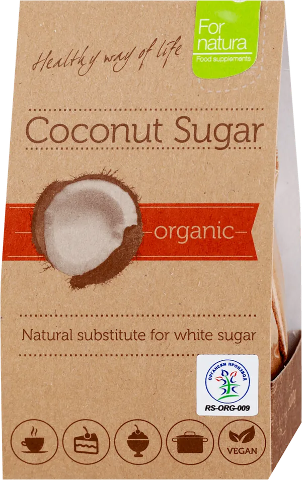 Šećer kokosov FORNATURA organic 100g