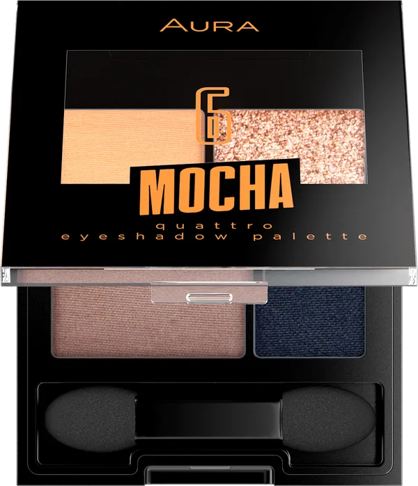 Senka za oči AURA paleta Mocha 3,5g