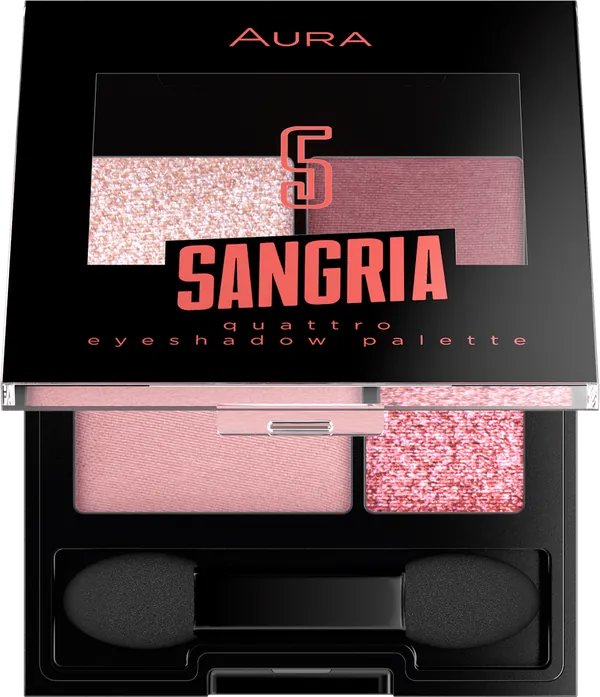 Senka za oči AURA paleta Sangria 3,5g