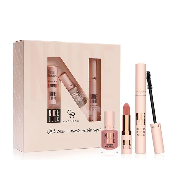 Setovi za negu tela GOLDEN ROSE set nude look kutija