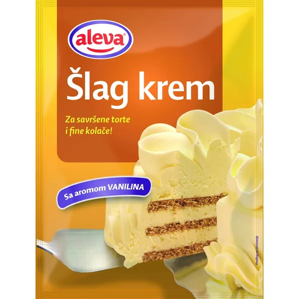 Šlag krem ALEVA vanila 65g