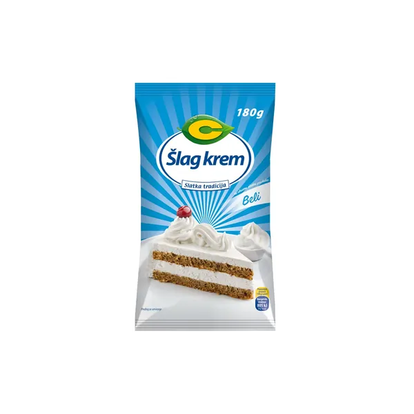 Šlag krem C beli 180g