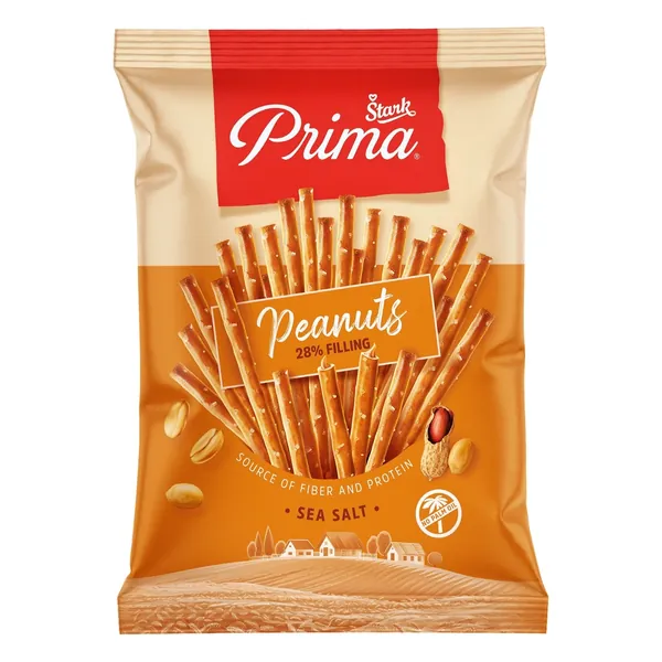 Slani štapići PRIMA sa kikirikijem 100g
