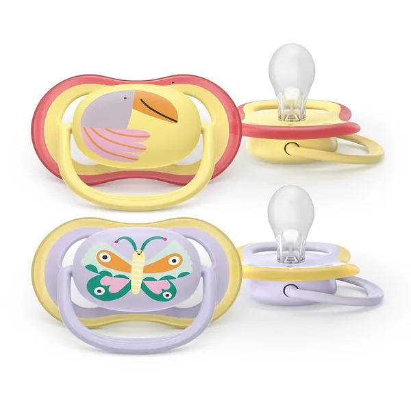Varalica AVENT ultra air 0-6m (2 kom) pelikan/leptir